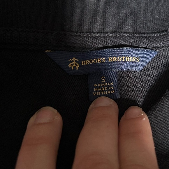 Brooks Brothers Black Polo Shirt - Picture 2 of 3